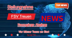 Saison 2025/26 – Vier Herrenmannschaften, neue Gesichter und frischer Wind beim FSV Treuen!