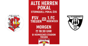 Alte Herren im Pokal gegen den 1.FC Rodewisch