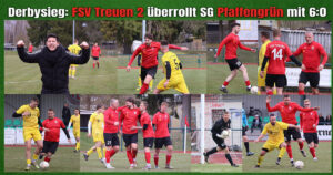 Derbysieg: FSV Treuen 2 überrollt SG Pfaffengrün mit 6:0.