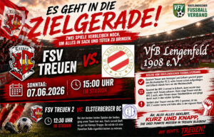 Sparkassenvogtlandliga: FSV Treuen – VfB Lengenfeld 1908 e.V (Sonntag, 15:00 Uhr)